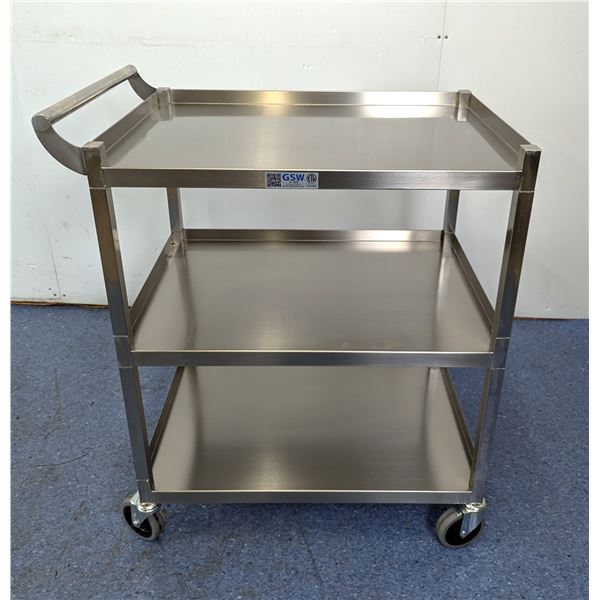 GSW C-32K Stainless Steel Utility Cart | R1