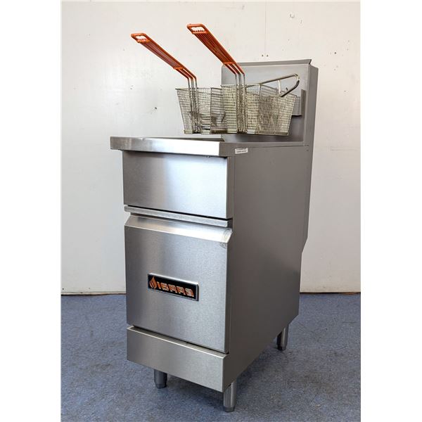 40lb Natural Gas Fryer, Sierra FRYSTAR400 | R4-4