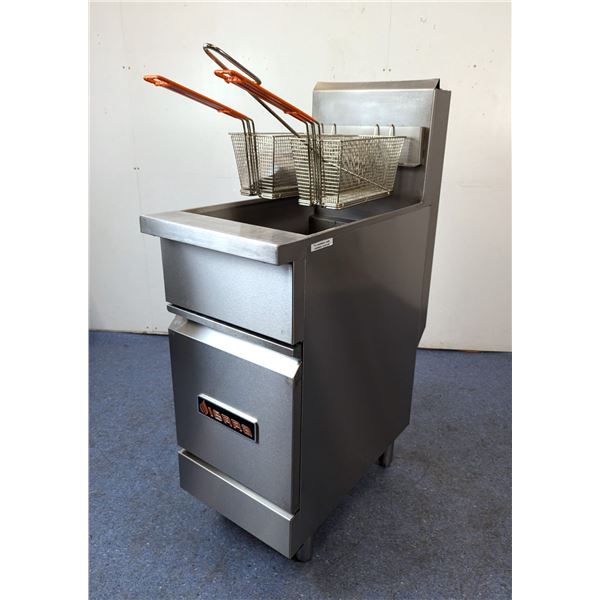 50lb Natural Gas Fryer, Sierra FRYSTAR500 | RBD1-TOP