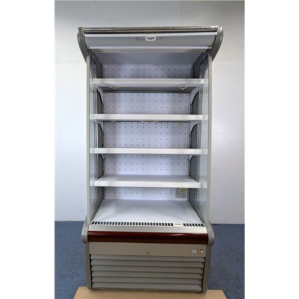 ISA 40" Refrigerated Open Merchandiser with Air Curtain | 2603/R7