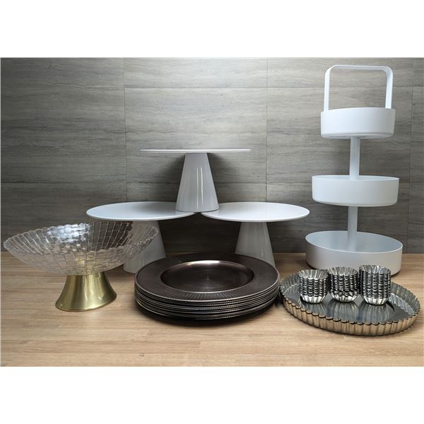 Assorted Baking Display Supplies With Tools - Lot of Approx 35pcs | MA-1/MR2-1