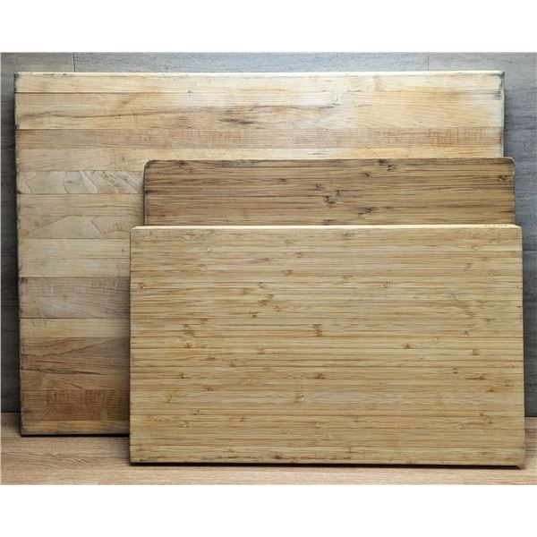 Various Sizes of Cutting Boards - Lot of 3pcs | MA-5/Front B