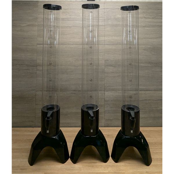 100oz Plastic Beer Towers - Lot of 3 | Front D