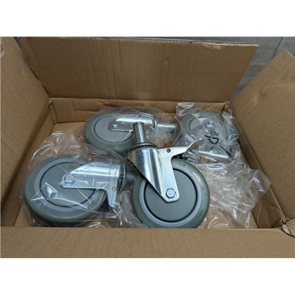 Thorinox 4.75" Casters With Brakes - Lot of 4 (1 Box) | Front F