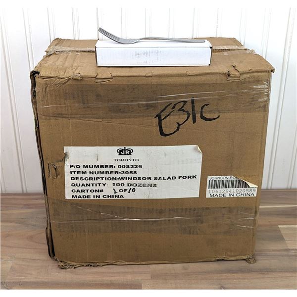 Johnson Rose Windsor Salad Forks - Lot of 1200 (1 Case) | JR 21058/LBD2-1