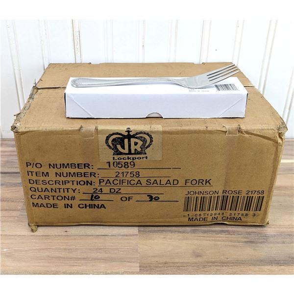 Johnson Rose Pacifica Salad Forks - Lot of 288 (1 Case) | JR 21758/LBD1-1