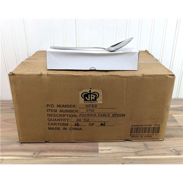 Johnson Rose Pacifica Table Spoons - Lot of 288 (1 Case) | JR 2759/LBD1-1