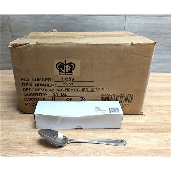 Johnson Rose Pacifica Dinner Spoons - Lot of 288 (1 Case) | JR 2753/LBD1-1