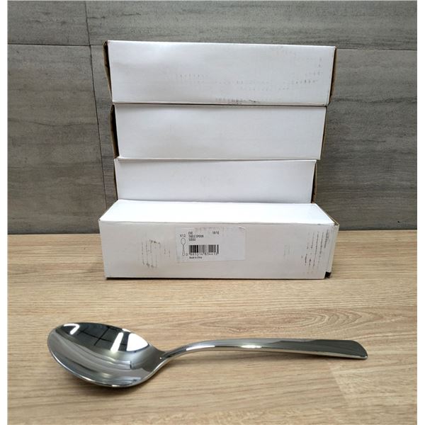 Sola Eve 8-1/8" Tablespoons/Serving Spoons - Lot of 60 (5 Boxes) | L6-CR3/SOE02