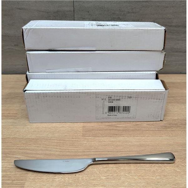 Sola Eve 8-1/4" Dessert Knives - Lot of 60 (5 Boxes) | CC2/SOE08