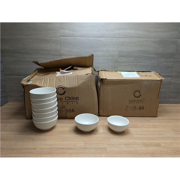 Cameo  5" & 4-1/2" Imperial White Rice Bowls - Lot of 54pcs | AB-6/Front E