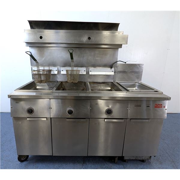 Frymaster FM335SD Natural Gas Fryers With Dump Station | R8