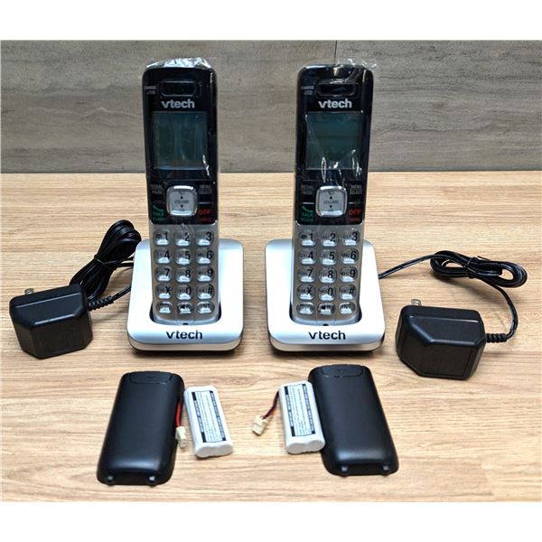 VTech CS6858-3 Cordless Telephones - Lot of 2 Sets | AB-17/FrontC
