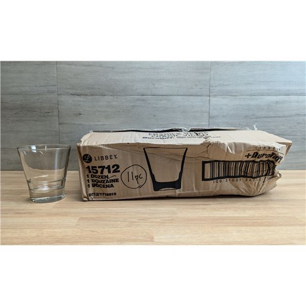 Libbey Endeavor 12oz Double Old Fashioned Glasses  - Lot of 11 | EC6