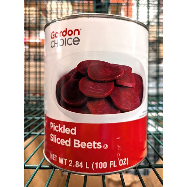 Gordon Choice Pickled Sliced Beets 2.84L - Lot of  | MM1