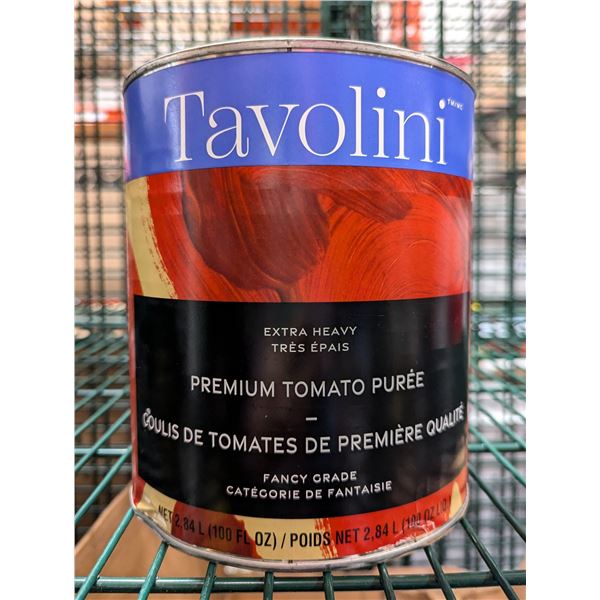 Tovolini Premium Tomato Puree 2.84L - Lot of 6 | CS1