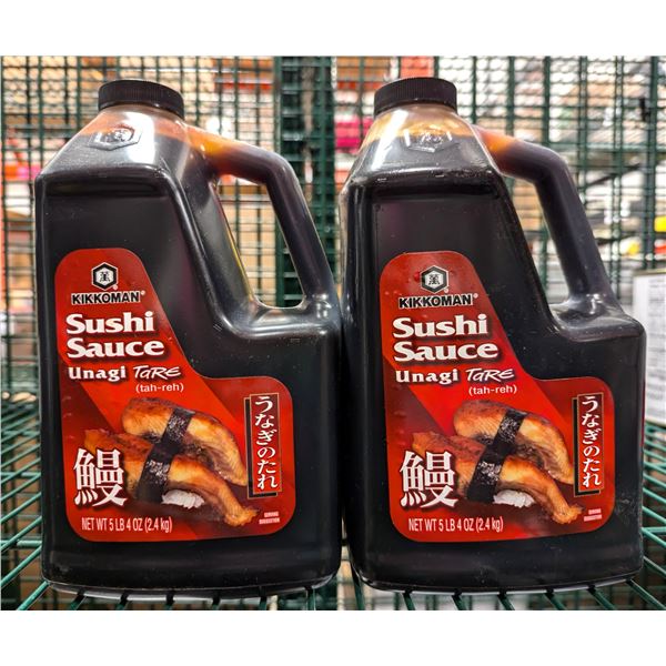 Kikkoman Sushi Sauce Unagi Tare 5Lbs - Lot of 2 | EC3