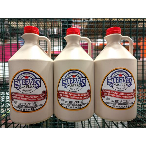 Steeves Maples Syrup 2L - Lot of 3 | EC2