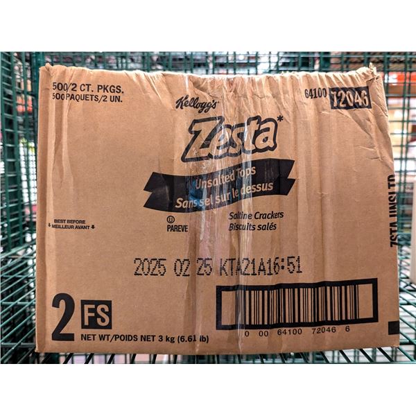 Kellogg's Zesta Original - Lot of 500 ( 1 case ) | Glass1