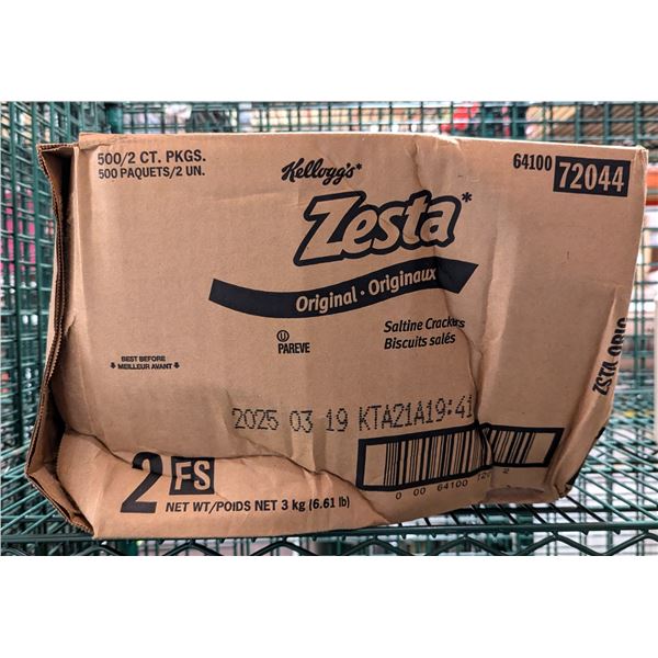 Kellogg's Zesta Original - Lot of 500 ( 1 case ) | Glass1