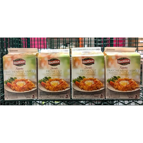 Idahoan Fresh Cut Hash Browns with Seasoning 964g - Lot of 4 | Glass1