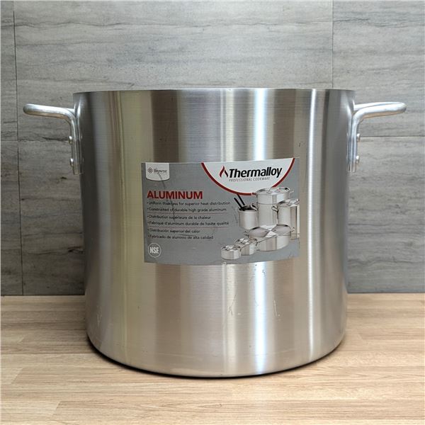 Brown Thermalloy 24Qt Standard Weight Stock Pot | EC2