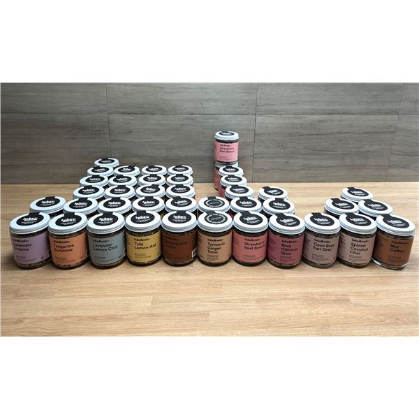 Assorted Tea Set - Lot of 41 Jars | FrD