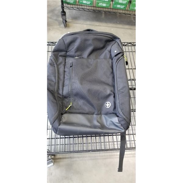 BLACK SWISS BACKPACK