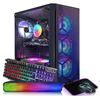 Image 1 : STGAUBRON ABR0122 GAMING COMPUTER WITH KEYBOARD, MOUSE, SOUND BAR ETC, AS NEW