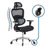 Image 1 : KLIM K800 MESH ERGONOMIC BLACK GAMING CHAIR