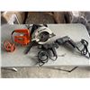 Image 1 : BLACK AND DECKER CRICULAR SAW, JIGSAW AND DRILLS, TESTED WORKING