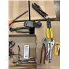 Image 1 : TRAY OF HAND TOOLS, CABLE CUTTERS, WIRE STRIPPERS, PLIERS ETC.