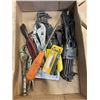 Image 3 : TRAY OF HAND TOOLS, CABLE CUTTERS, WIRE STRIPPERS, PLIERS ETC.