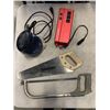 Image 1 : POWER INVERTER, BUFFER AND HAND SAWS