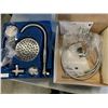 Image 2 : BRUSHED NICKLE WATERFALL SHOWER KIT