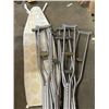 Image 1 : IRON BOARD AND CRUTCHES