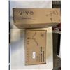 Image 1 : VIVO SINGLE MONITOR AND LAPTOP DESK MOUNT AND TECH ORBITS MONITOR DESK MOUNT