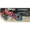 Image 2 : SPIDERMAN KIDS BIKE WITH HELMET