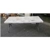 Image 1 : PLASTIC FOLDING MARKET TABLE