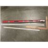 Image 1 : 4FT RULER WITH 4FT LEVEL AND SQUARE