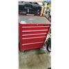 Image 1 : RED ROLLING 5 DRAWER TOOL CABINET
