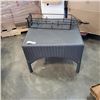 Image 5 : TERRA GEAR BBQ & SMOKER WITH PATIO END TABLE AND CANDLE HOLDER