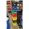 Image 1 : LOT OF 7 MILK CRATES