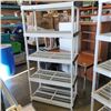 Image 1 : 5 TIIER PLASTIC SHELVING UNIT