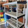 Image 2 : 5 TIIER PLASTIC SHELVING UNIT
