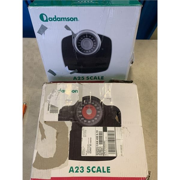 2 ADAMSON SCALES, A23 AND A25W