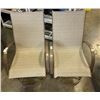 Image 1 : 2 SWIVEL PATIO CHAIRS