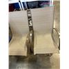 Image 2 : 2 SWIVEL PATIO CHAIRS