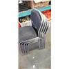 Image 2 : SET OF 5 STACKING CHAIRS