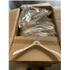Image 1 : BOX OF PLASTIC HANGERS, APPROX 200PCS